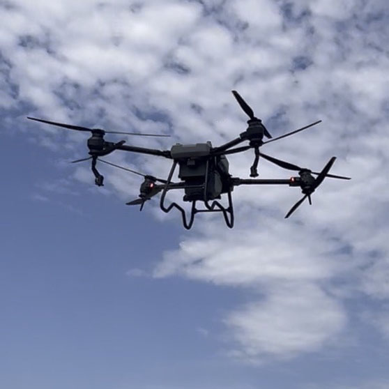DJI Agras T40 agricultural spray drone